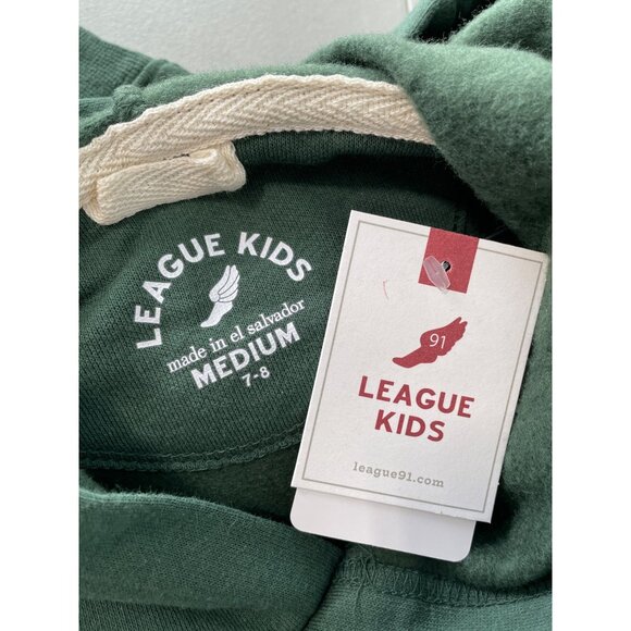 League 91 Sun Valley Sweatshirt Hoodie Kids Medium Driftwood Outdoor Comfort NEW - Picture 6 of 7
